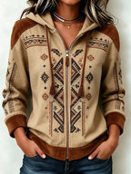 Women'S Ethnic Pattern Printed Casual Top