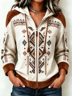 Women'S Ethnic Pattern Printed Casual Top