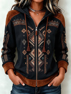 Women'S Ethnic Pattern Printed Casual Top